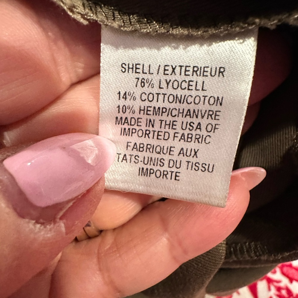 Milly of New York Dark Olive Women's Bermuda Shorts 6 - Picture 5 of 8